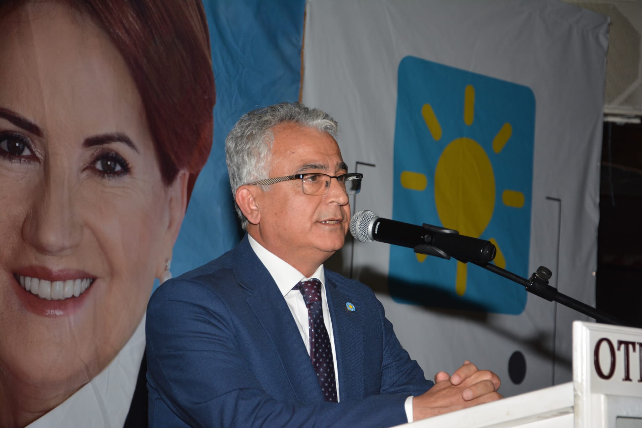 İYİ Parti İl Başkanı Birol Büyüköztürk istifa kararı alıp rest çekti.